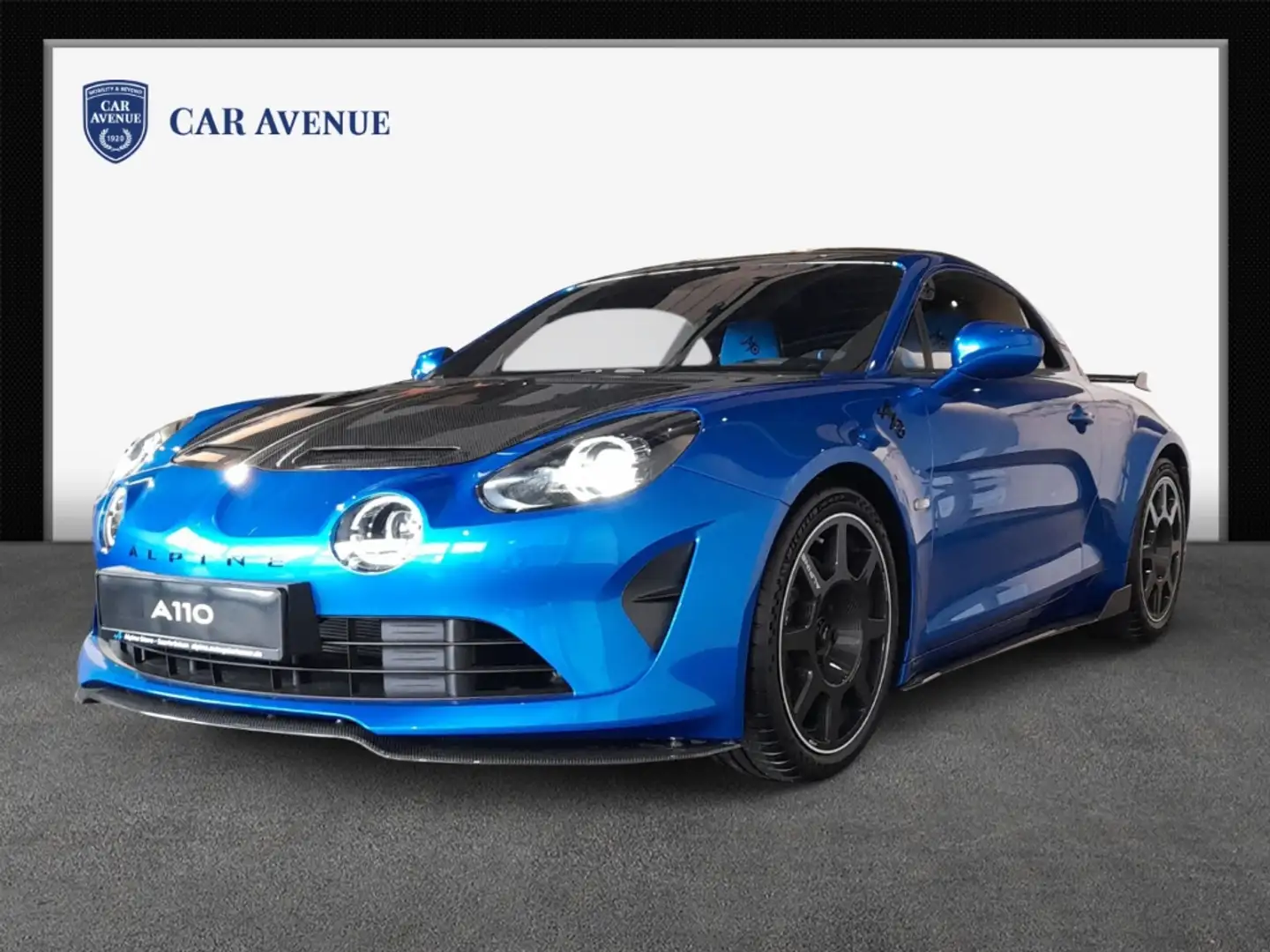 Alpine A110 Alpine R 70 Focal Premium, Ablagepaket Akrapovic A Blau - 1