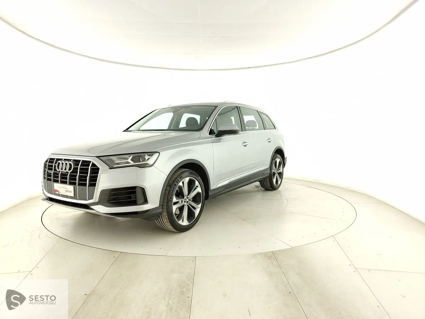 Audi Q7 II 2019 50 3.0 tdi mhev Business quattro tiptronic Argento - 1