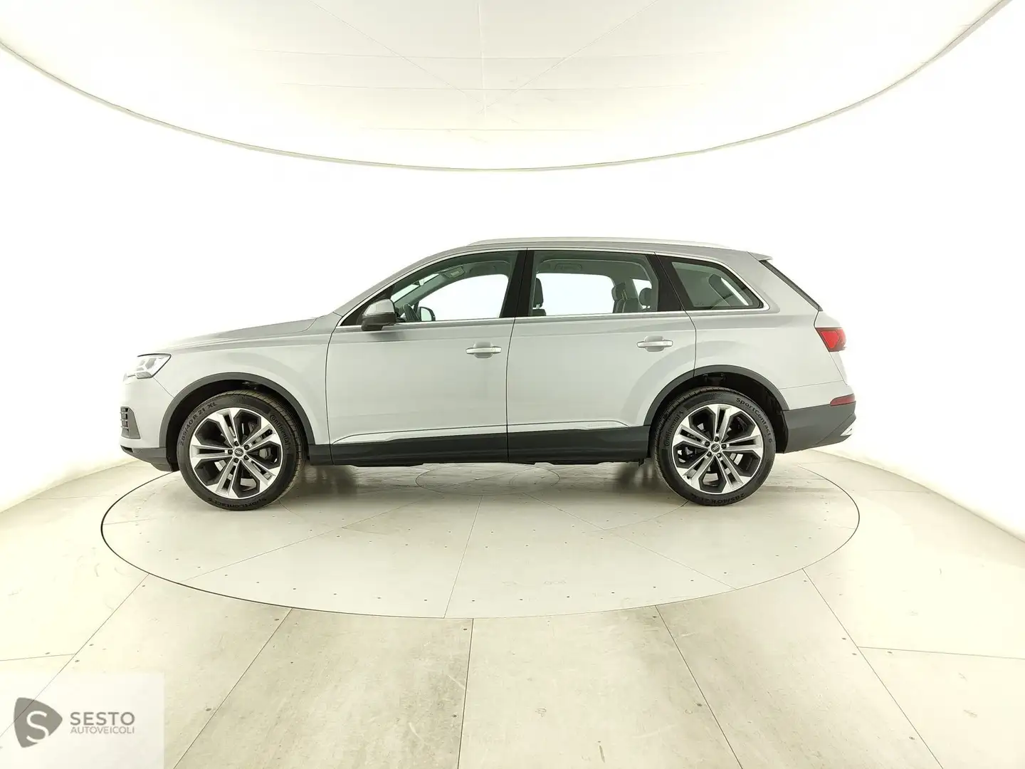 Audi Q7 II 2019 50 3.0 tdi mhev Business quattro tiptronic Argento - 2