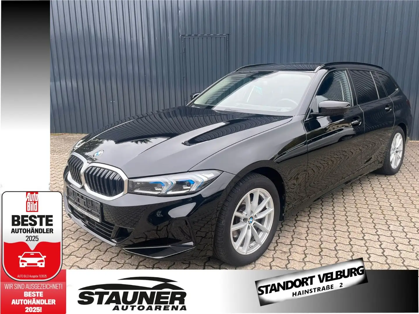 BMW 320 D xDrive Touring /360°Kamera/getöntScheib Schwarz - 1