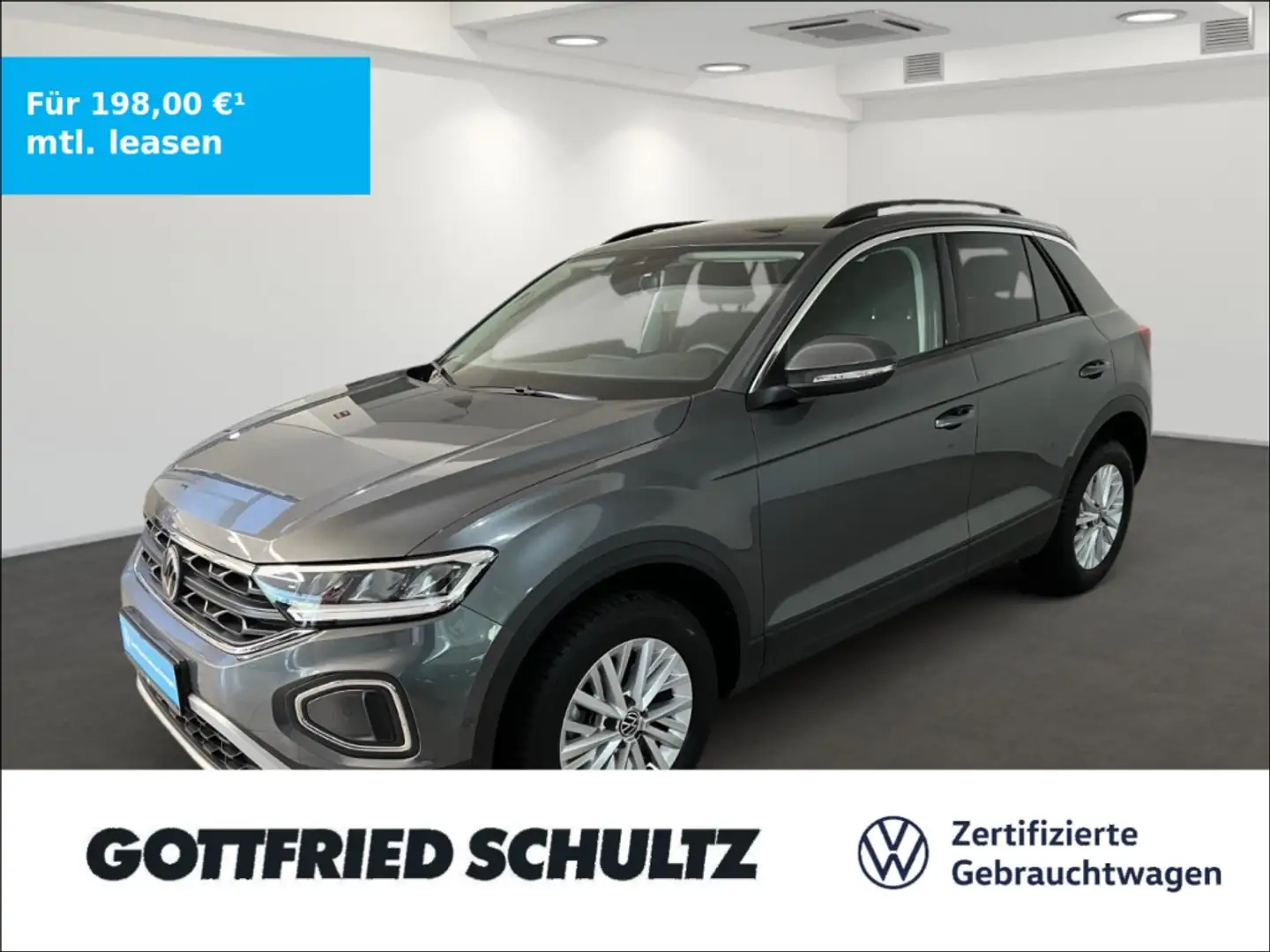 Volkswagen T-Roc Life 1.0 TSI Discover Media LED App-Connect Grau - 1