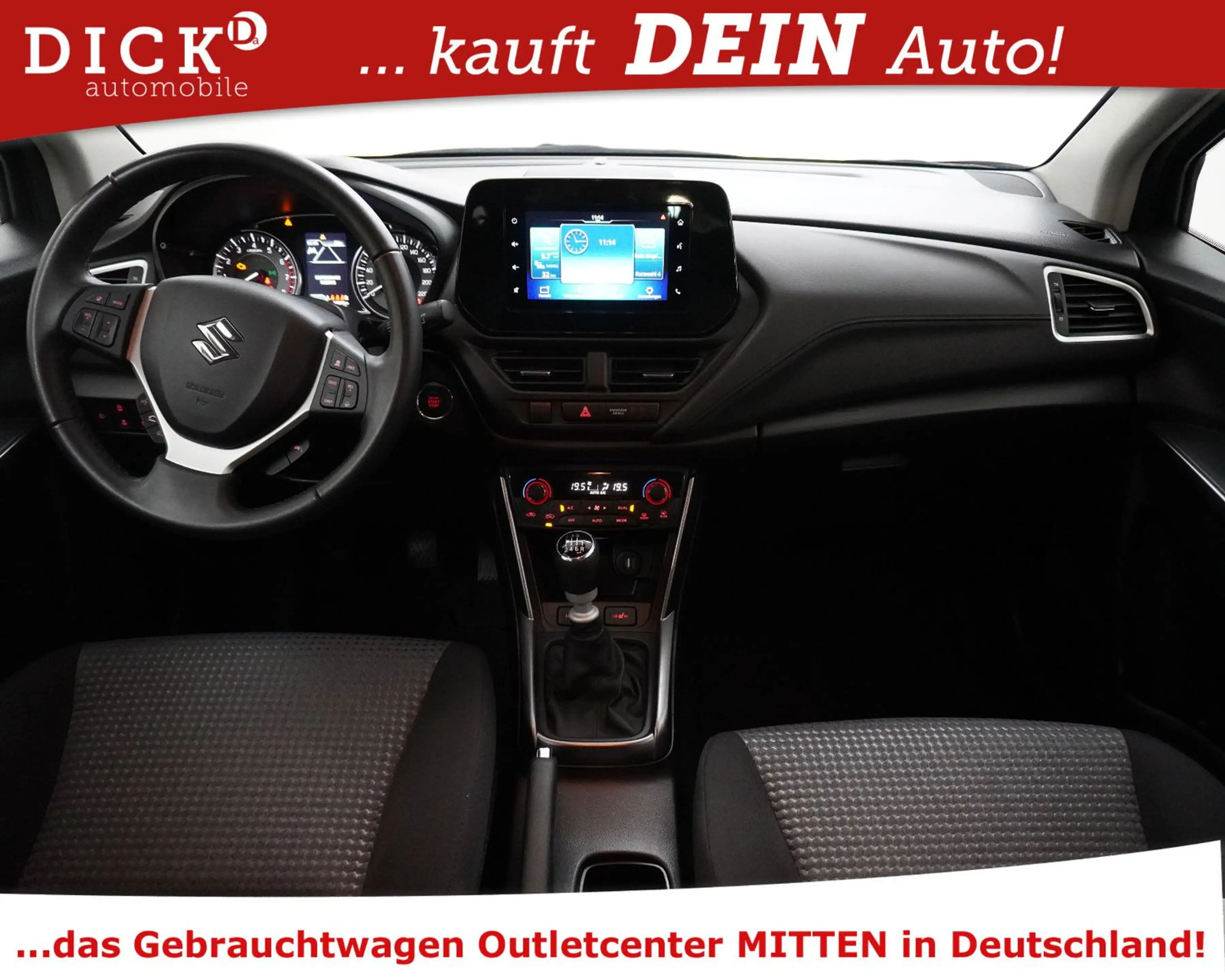 Suzuki SX4 S-Cross 1.4 Comfort LED+KAM+SHZ+ACC+KEY+APPL — photo 11