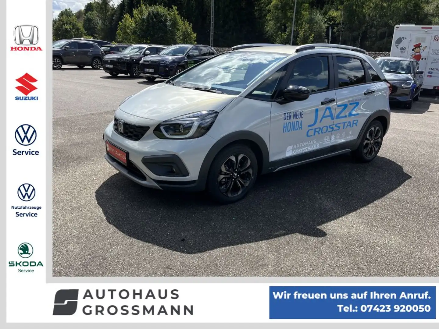 Honda Jazz e:HEV 1.5 i-MMD Hybrid Crosstar Advance Weiß - 1