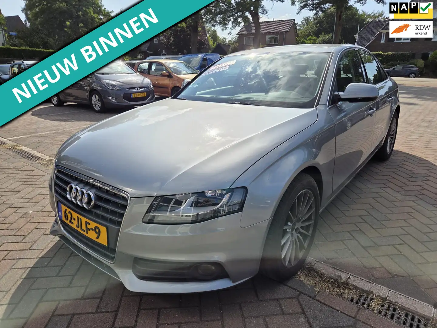 Audi A4 Limousine 1.8 TFSI Pro Line Business LEUKE AUTO RI Grijs - 1