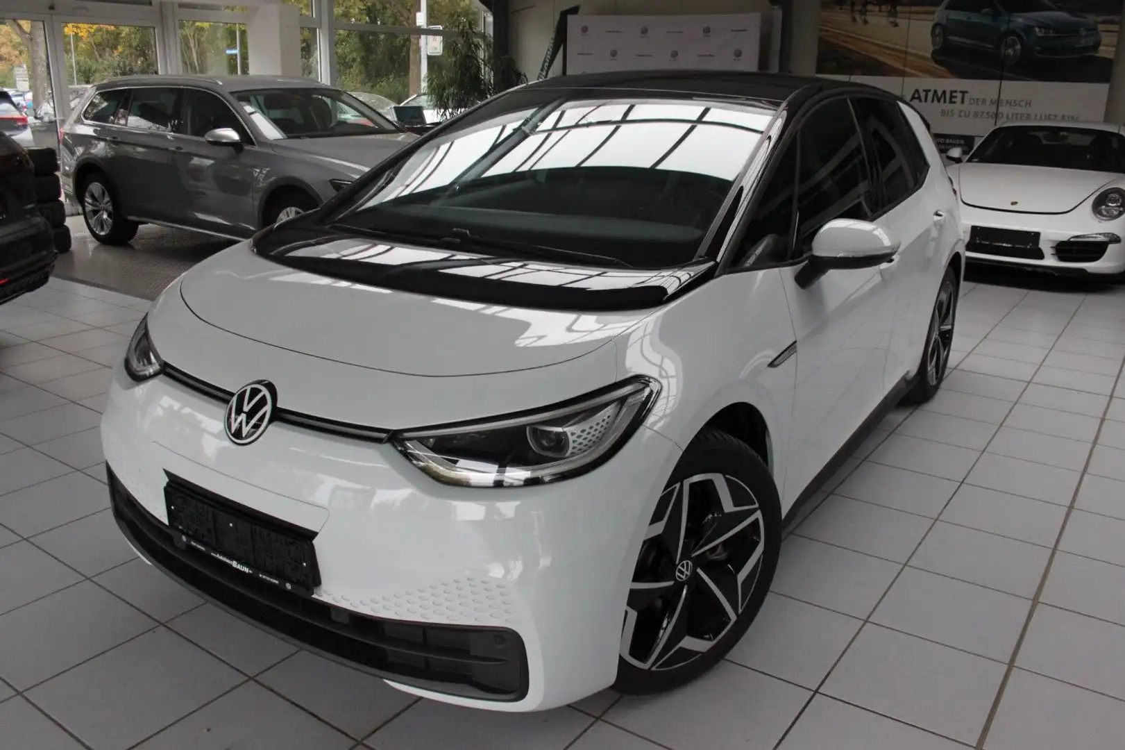 Volkswagen ID.3 PRO/PERF/SCHALENSIT/PANO/IQLED/19"/KAME/NAV Blanco - 1