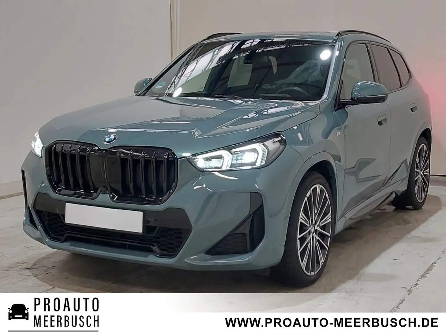 BMW X1 23d xDrive M Sport AHK/ADAPTLED/360°/PANO/HUD Grün - 1