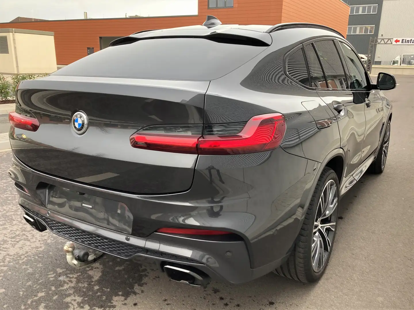 BMW X4 M M40d-ACC-21ZOLL-KEYLESS-KAMERA-HUD-AHK-HYBRID-H&K Grau - 1