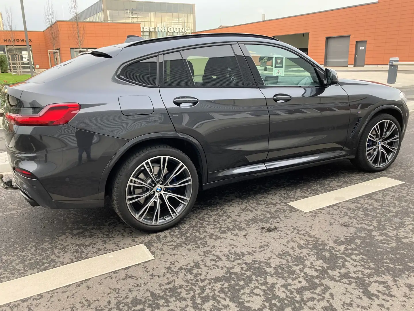 BMW X4 M M40d-ACC-21ZOLL-KEYLESS-KAMERA-HUD-AHK-HYBRID-H&K Gris - 1