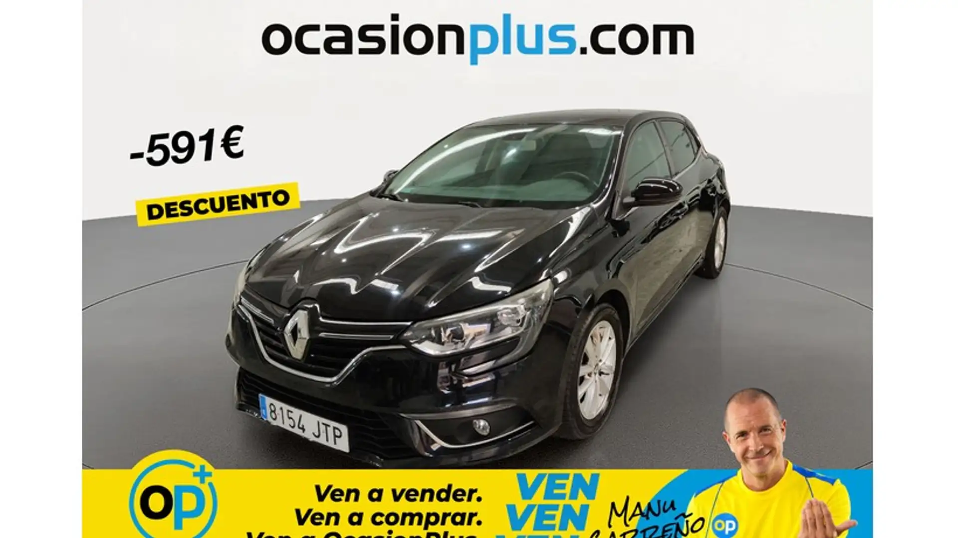 Renault Megane 1.5dCi Energy Intens 81kW Negro - 1