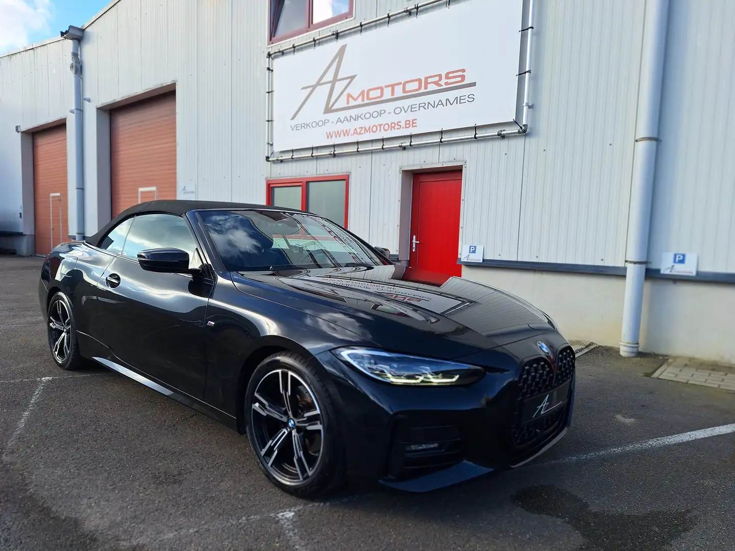 BMW 420 dAS Cabrio ///M Keyless/LED/Memory/Camera/BTW incl Siyah - 1