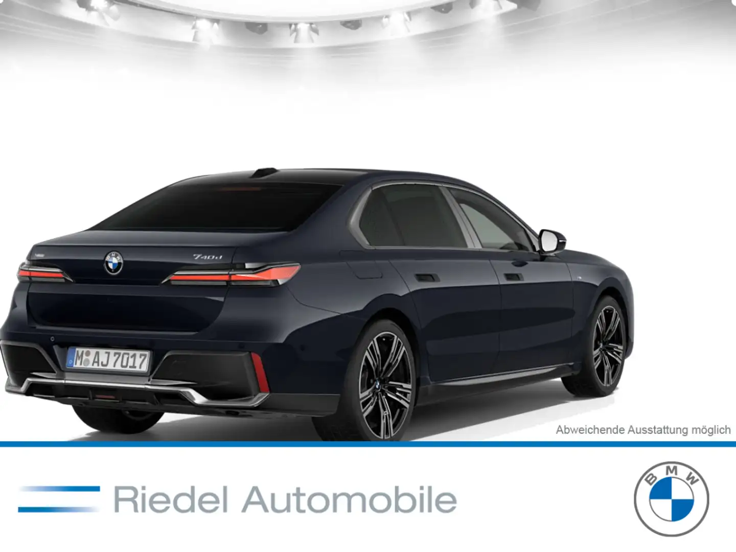 BMW 740 d xDrive M Sportpaket*Standhzg*DAPro*21"LMR* Czarny - 2