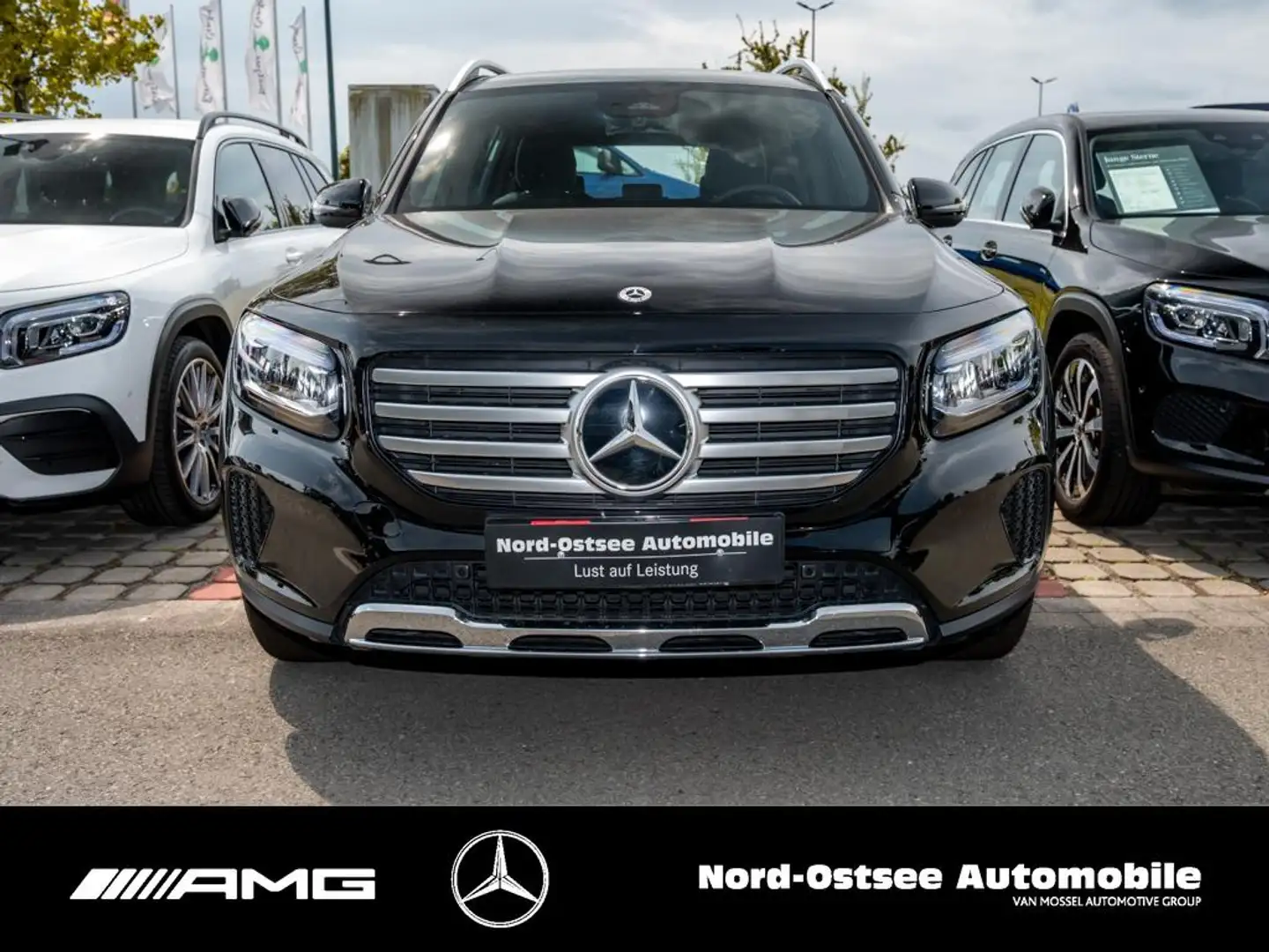 Mercedes-Benz GLB 200 d PROGRESSIVE NAVI KAMERA AHK LED SHZ Zwart - 2