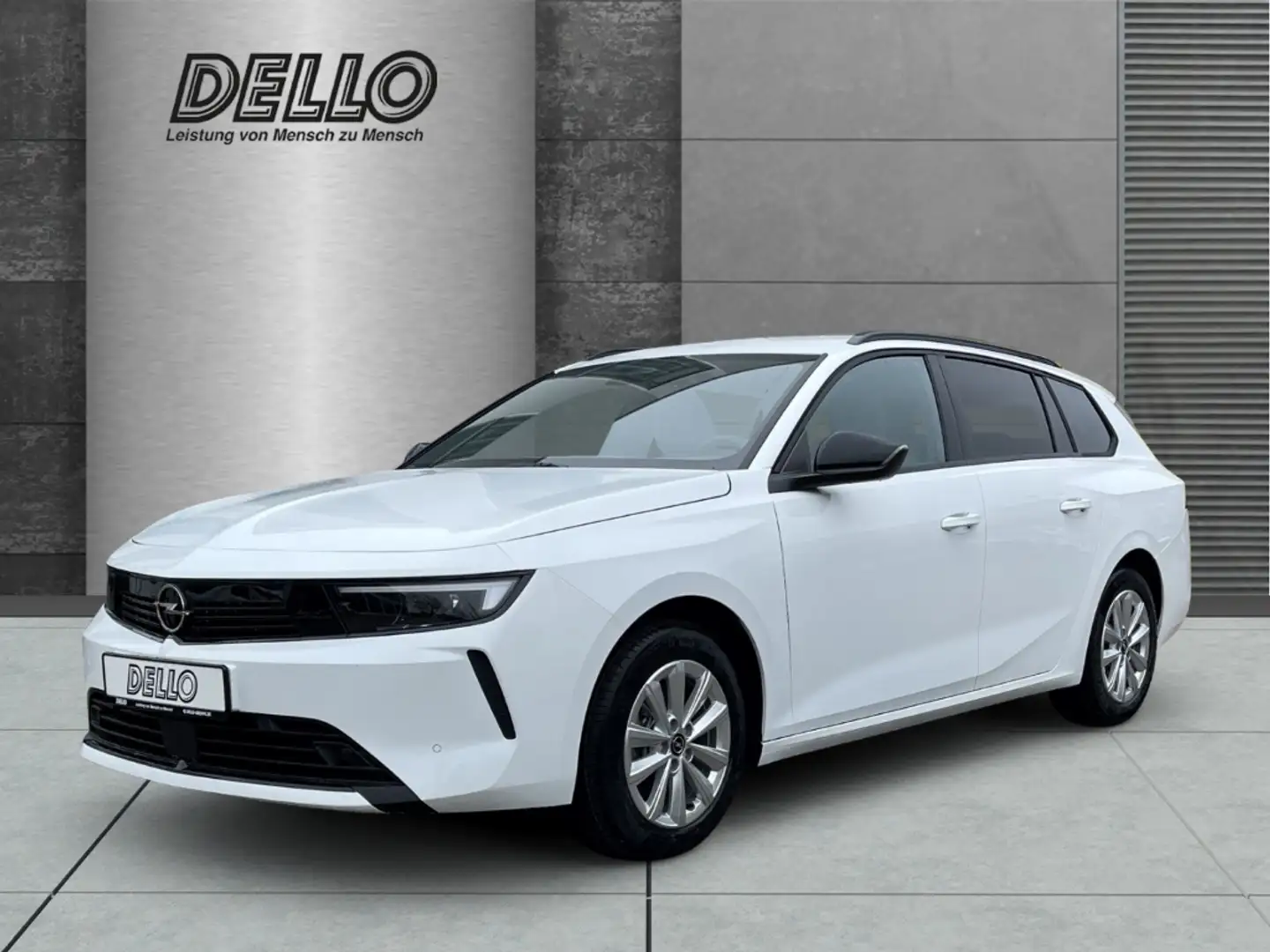 Opel Astra ST Edition, Komfort-Paket,Sitz.,Lenkradheizung,Kli Weiß - 1