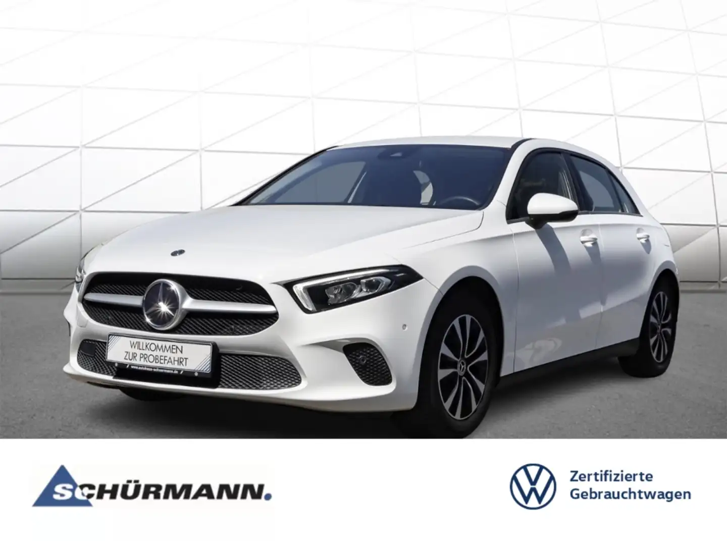 Mercedes-Benz A 200 TEMPOMAT ALLWETTER NAVI SHZ LED PDC Weiß - 1