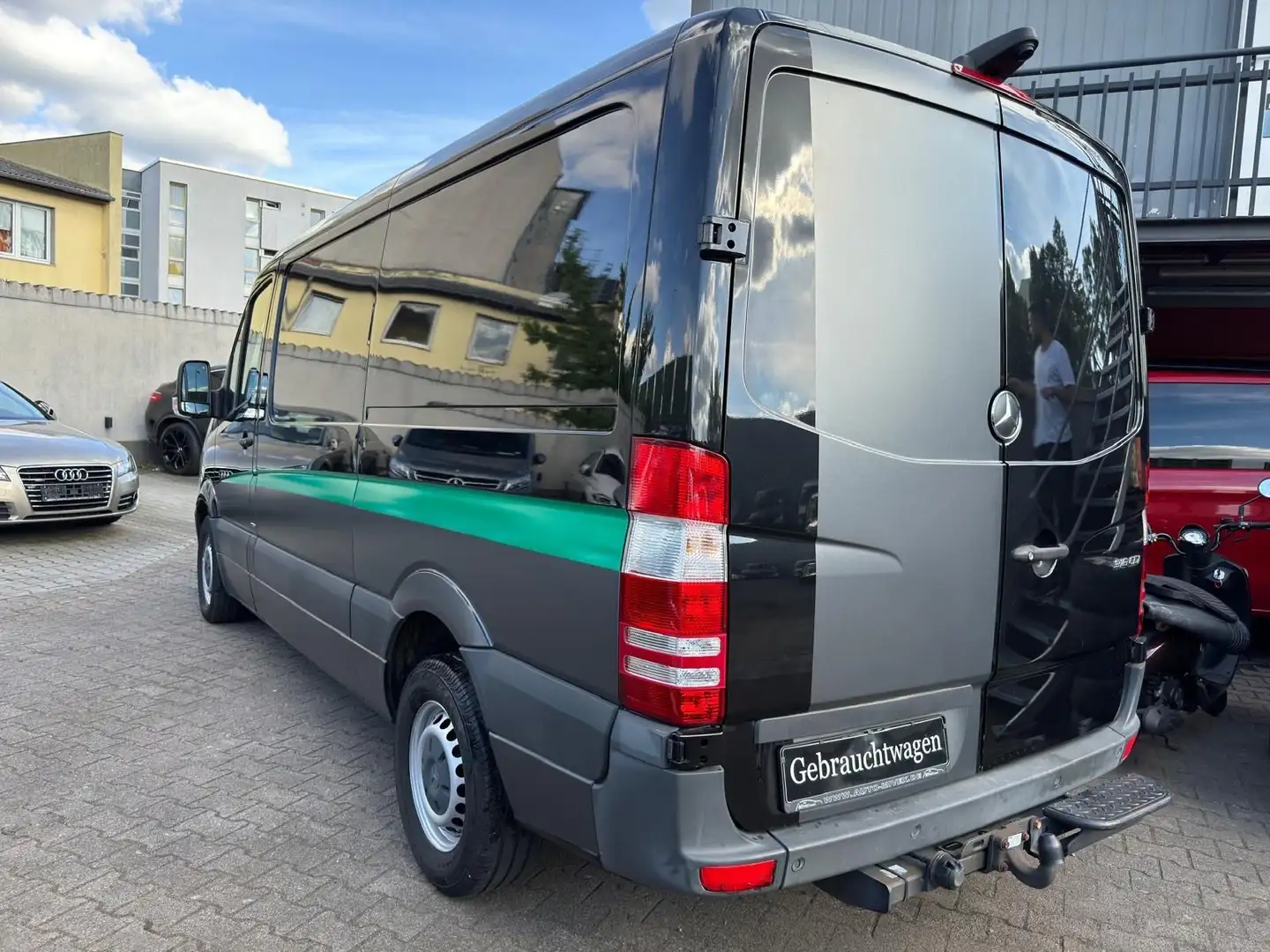 Mercedes-Benz Sprinter II Kasten 316 CDI Automatik Standh.1.HD Schwarz - 2