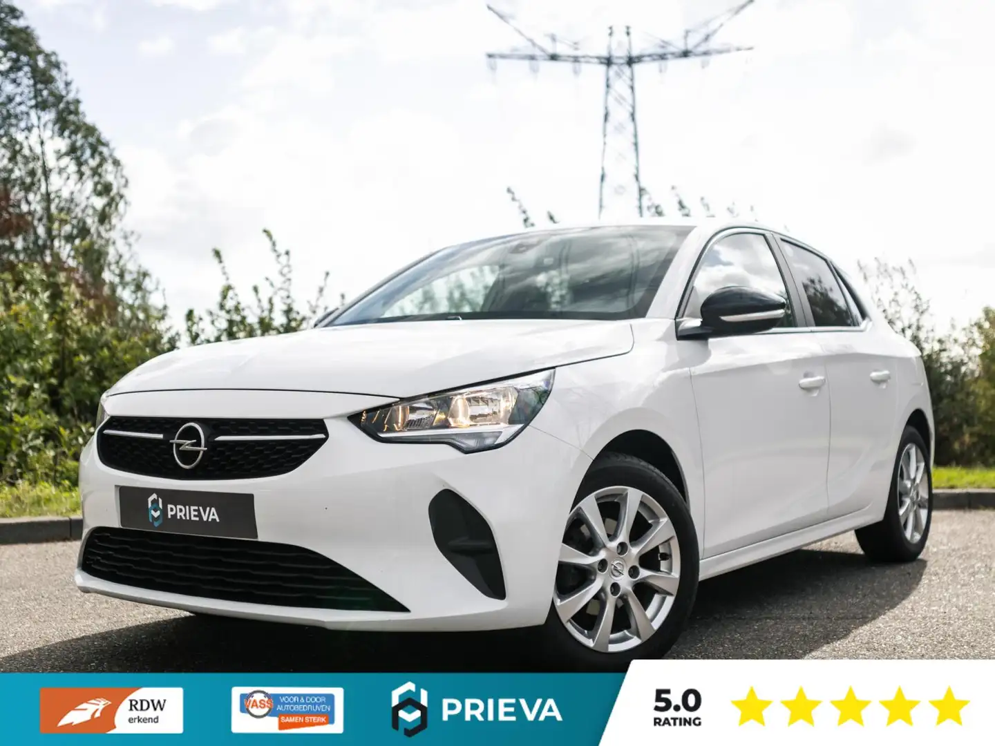 Opel Corsa 1.2 PureTech Edition+ – Compact, modern én verrass Blanc - 1