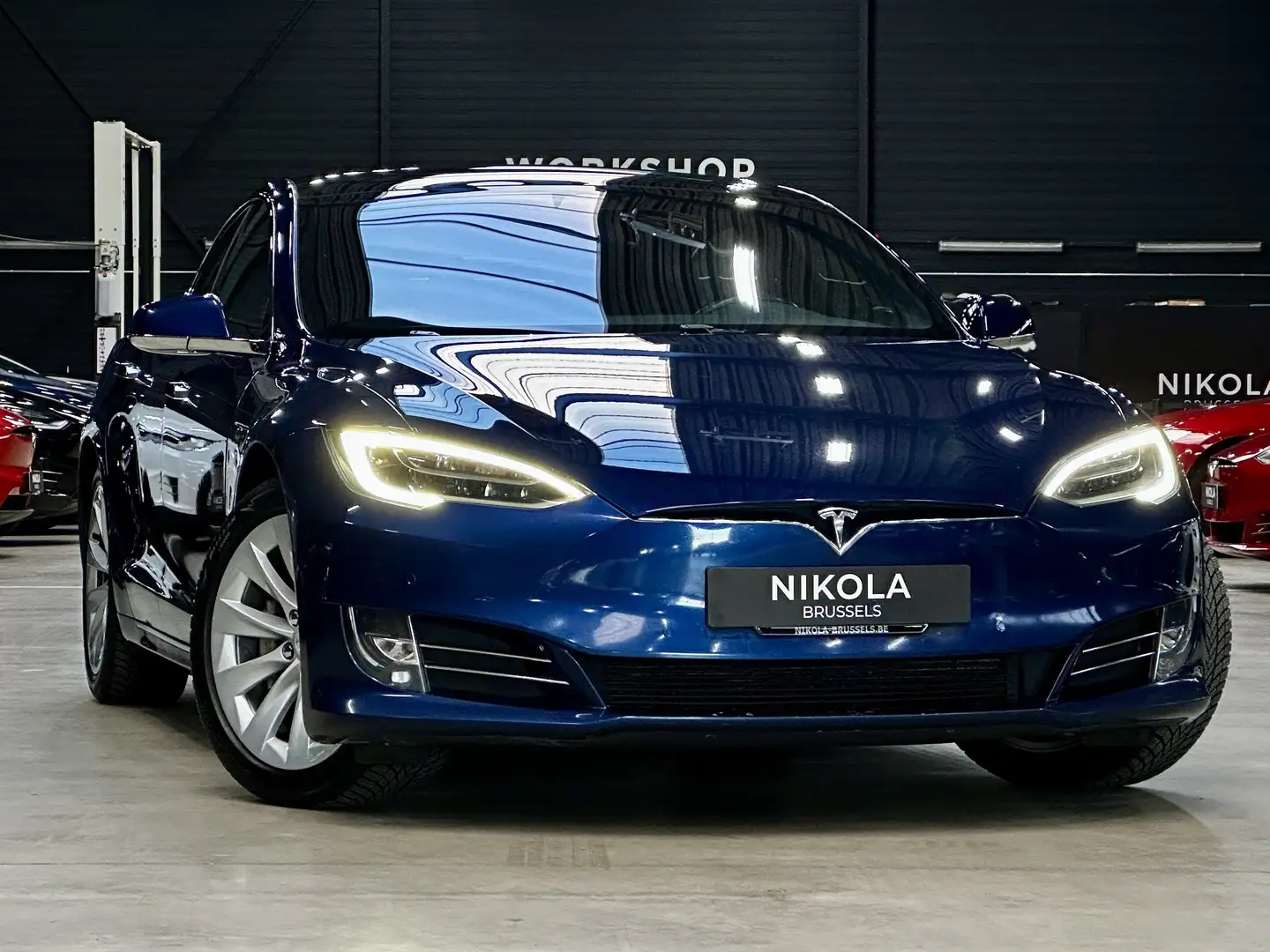 Tesla Model S Long range - RAVEN - FULL SELF DRIVING Blauw - 1