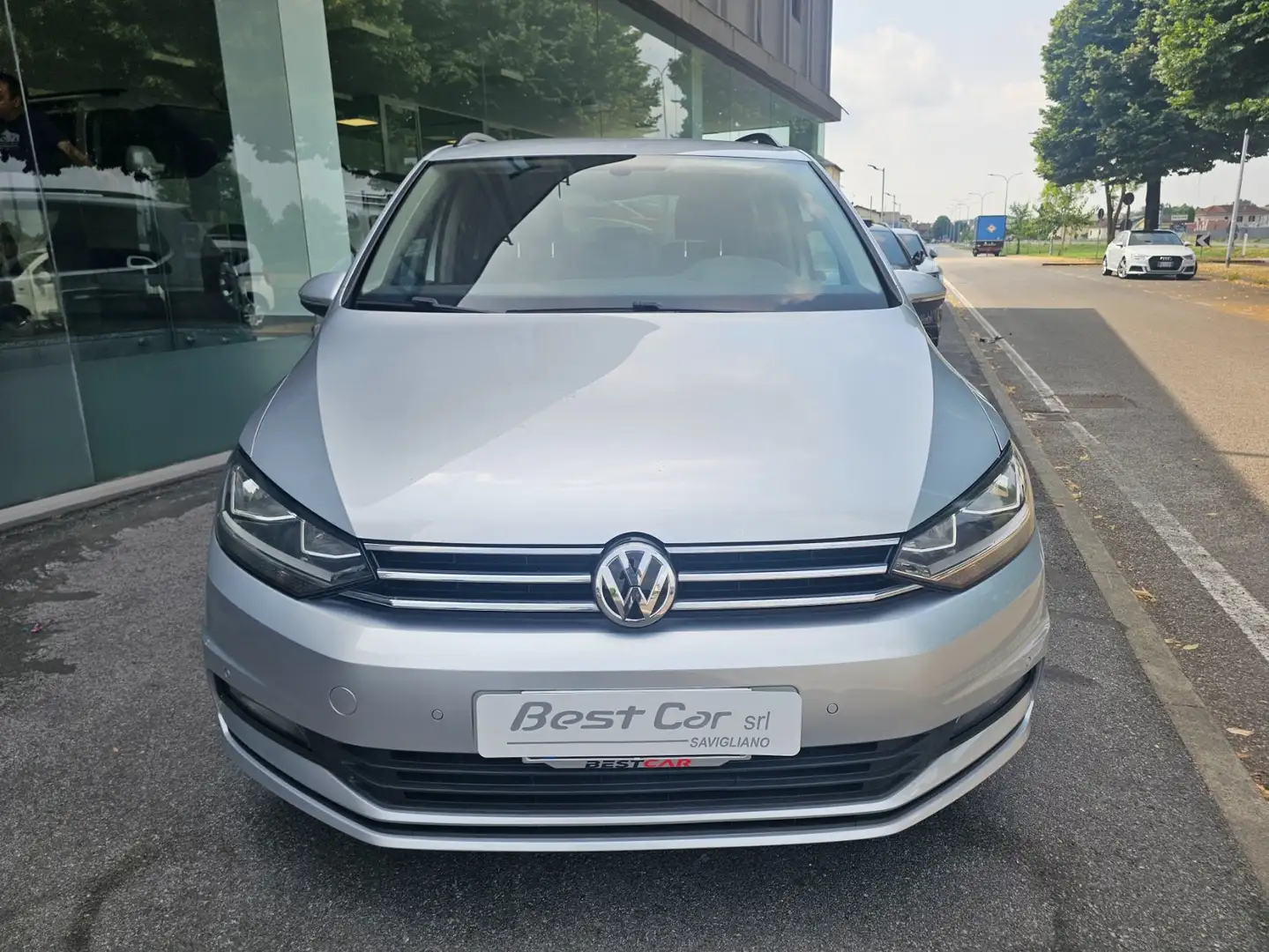 Volkswagen Touran Touran 1.6 116 CV/CONFORTOLINE/SENSORI/NAVI/7POSTI Argento - 2