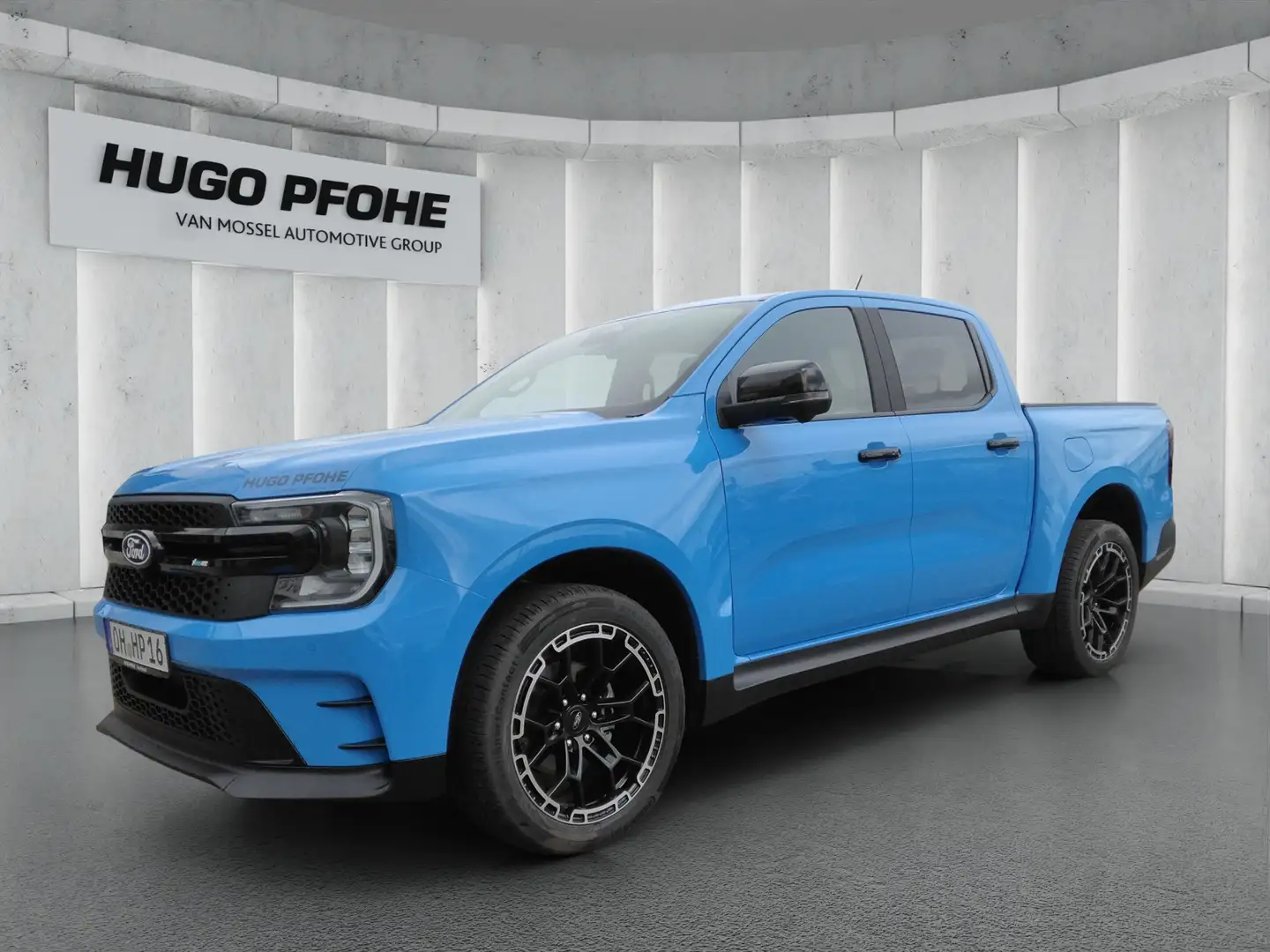 Ford Ranger MS-RT DoKa 3.0 e-4WD | Kam | AHK | Leder | Alu Azul - 1