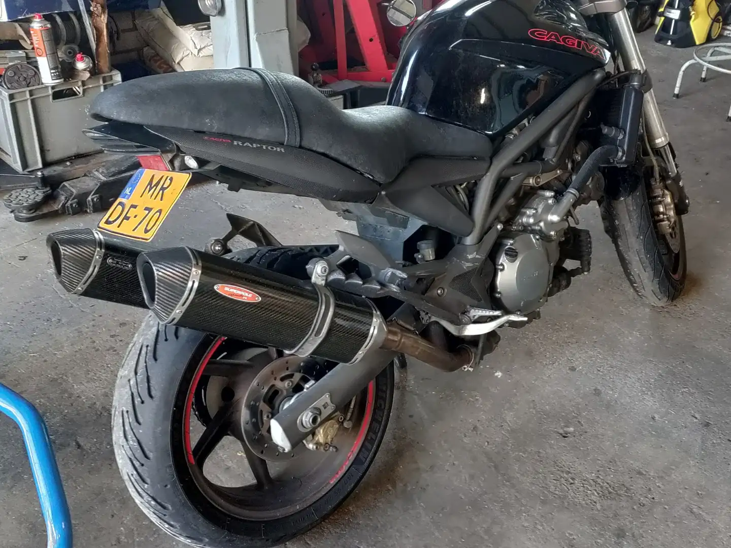 Cagiva Raptor 1000 Negru - 2
