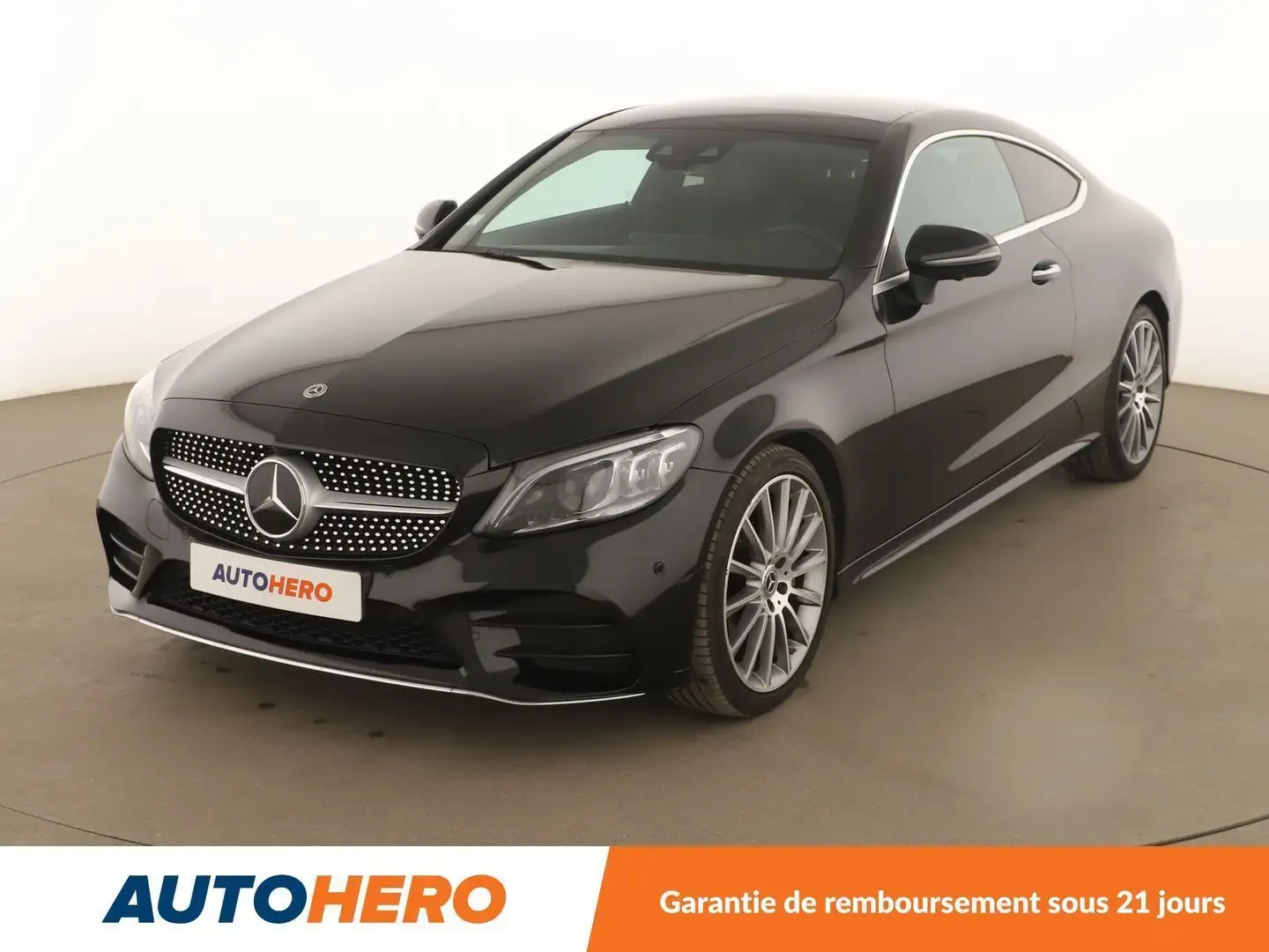 Mercedes-Benz C 220 Coupé 220 d AMG Line 9G-Tronic Noir - 1