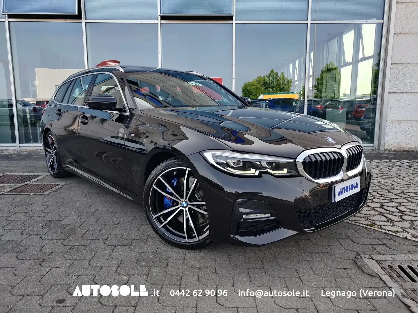 BMW 320 320D Touring MHEV 48V Msport Automatica Noir - 1