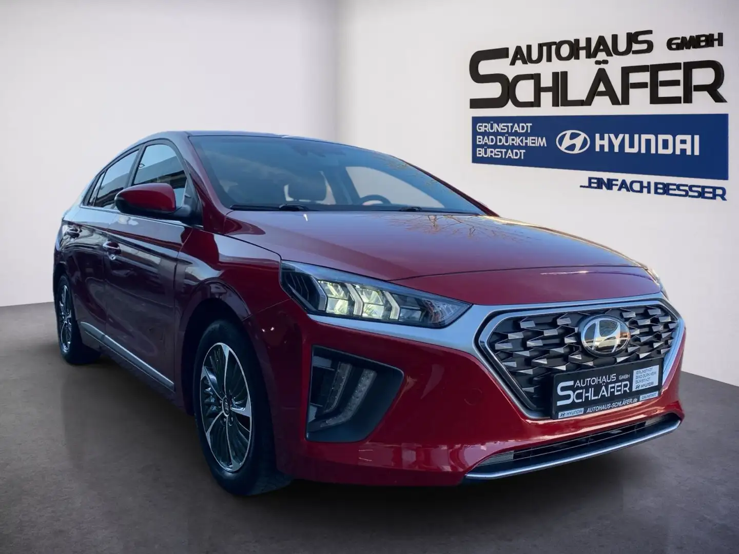 Hyundai IONIQ 1.6 GDI Style-Paket Plug-In Hybrid 1Hd Rojo - 2