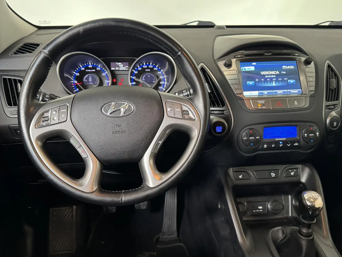 Hyundai iX35 1.6i GDI i-Vision Trekhaak Navigatie Cruise contro Noir - 2