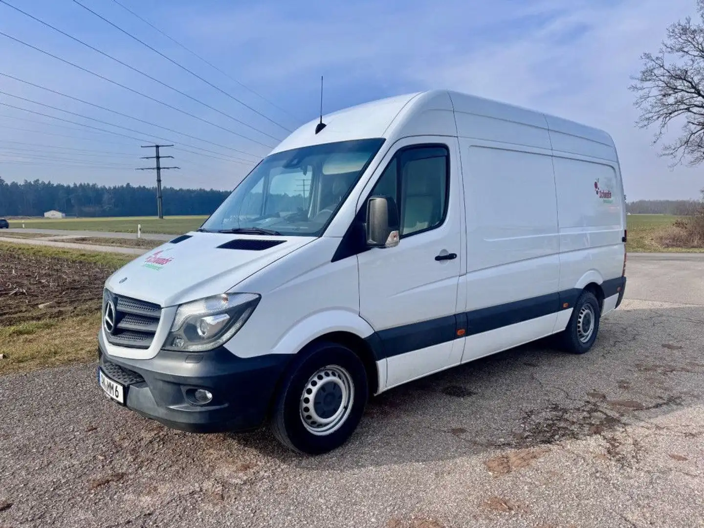 Mercedes-Benz Sprinter II Kasten 316 CDI Automatik Xenon L2H2*AHK*KAM* Blanc - 1