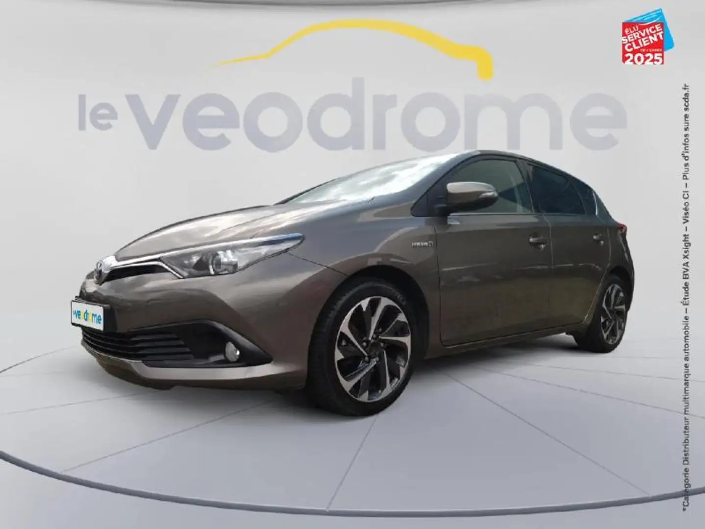 Toyota Auris HSD 136h Design Business Gris - 1