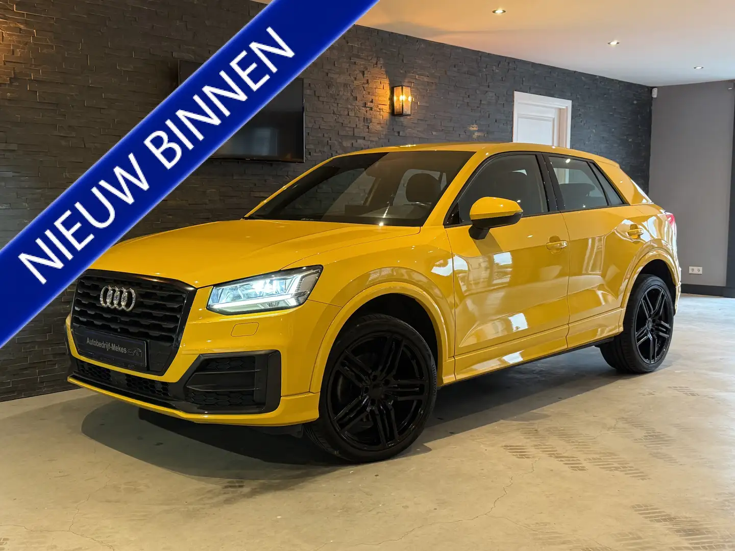 Audi Q2 1.4 TFSI benzine Bj: 2017 / 150 PK Geel - 1