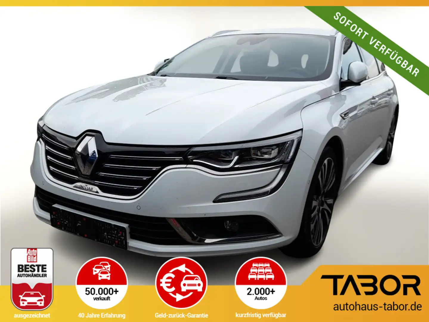 Renault Talisman Grandt TCe 225 EDC Initiale Paris Leder Weiß - 1