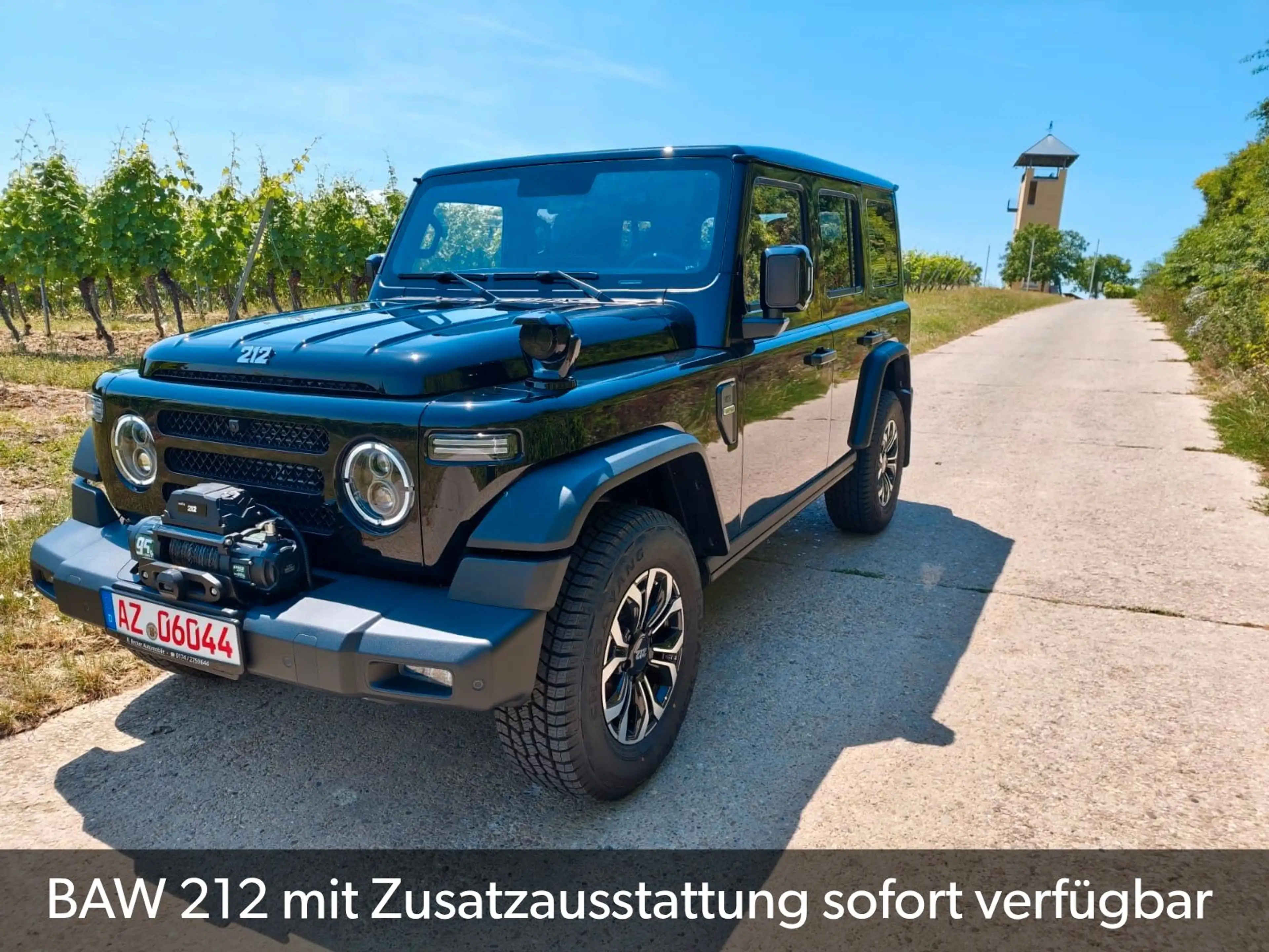 BAW 212 sofort verfügbar abgedunkelte Scheiben