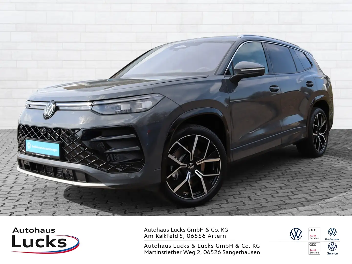 Volkswagen Tayron R-Line 2.0l TDI  DSG Matrix AHK Standh. Grau - 1