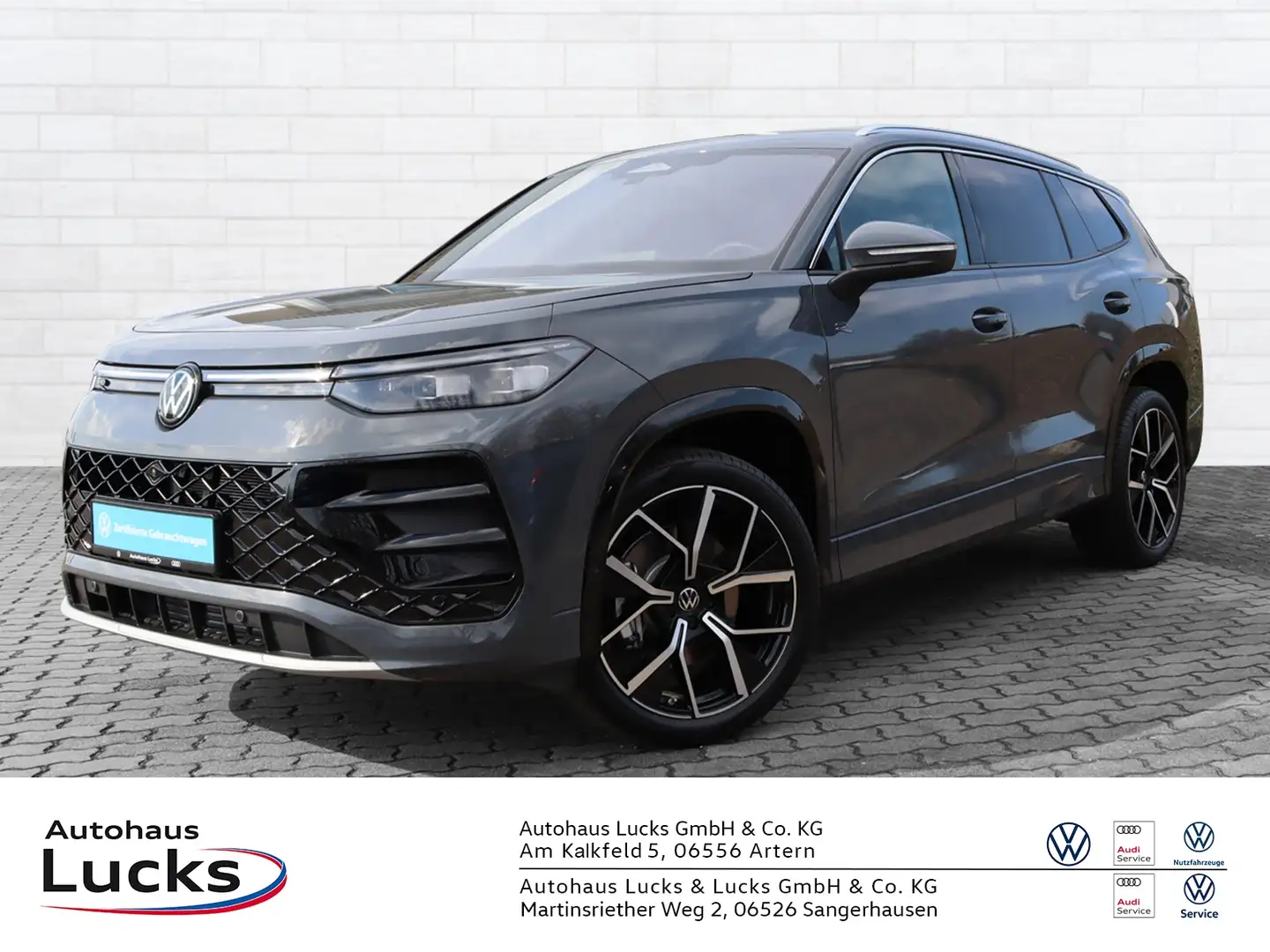 Volkswagen Tayron R-Line 2.0l TDI  DSG Matrix AHK Standh. Grau - 2