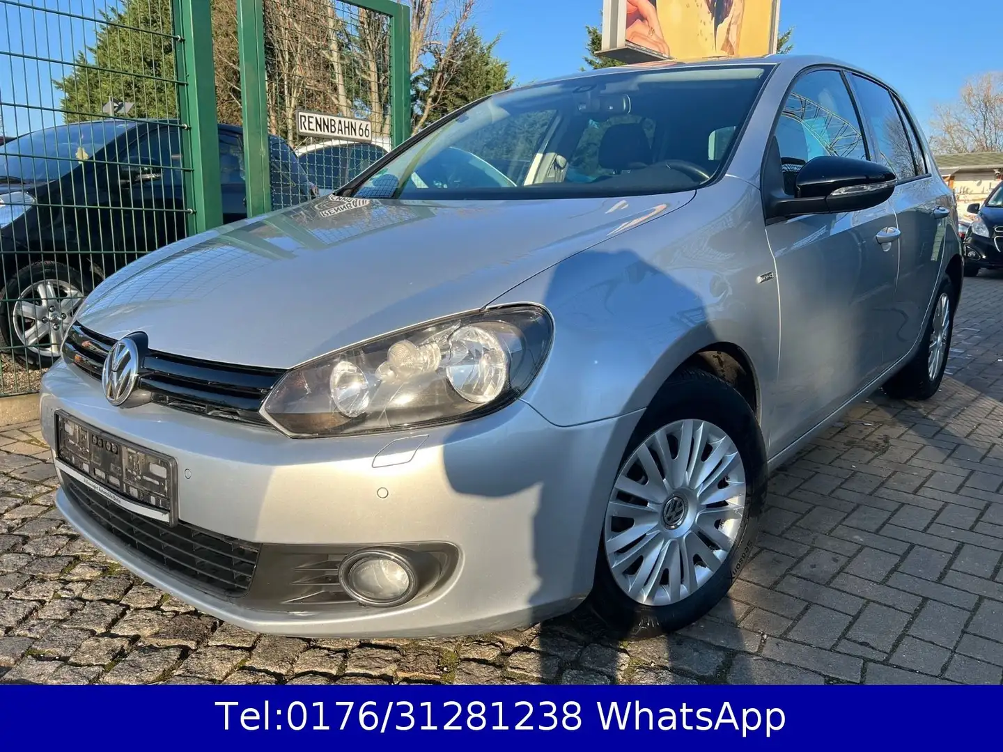 Volkswagen Golf VI 1.4 Match !! Tüv Neu !! Klima !! Silber - 2