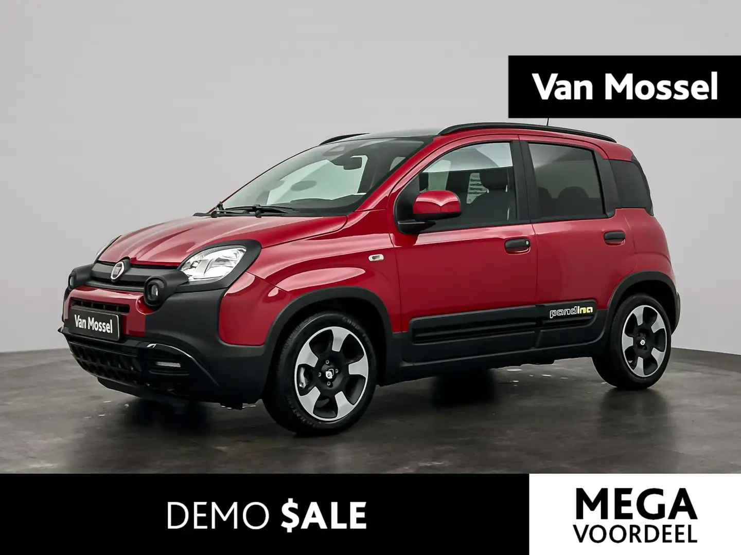 Fiat Panda 1.0 Hybrid Pandina | DEMONSTRATIEMODEL | Rood - 1