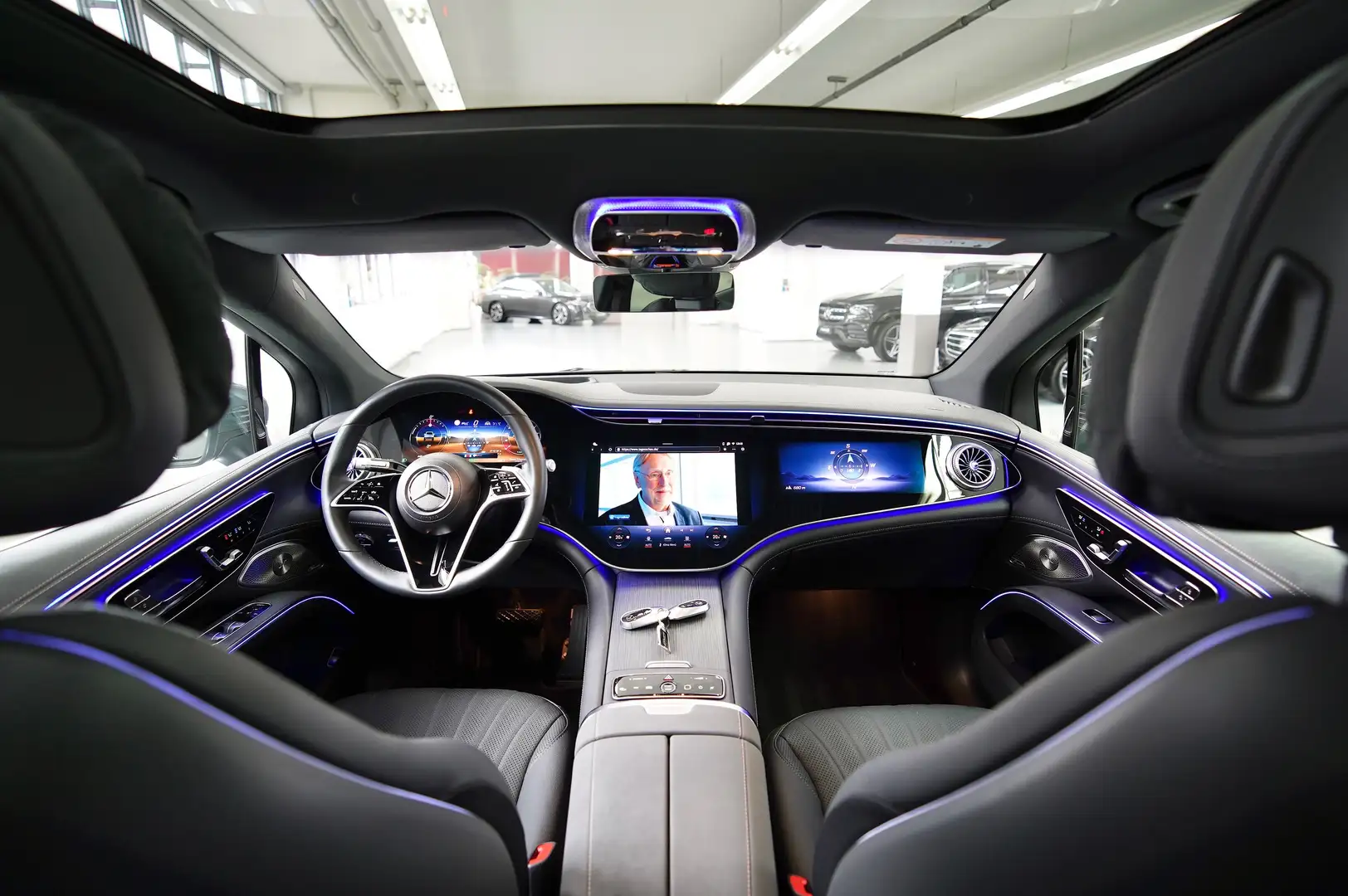 Mercedes-Benz EQS EQS 450 4MATIC  SUV !ELECTRIC PREMIUM ART+HYPERS Grey - 2