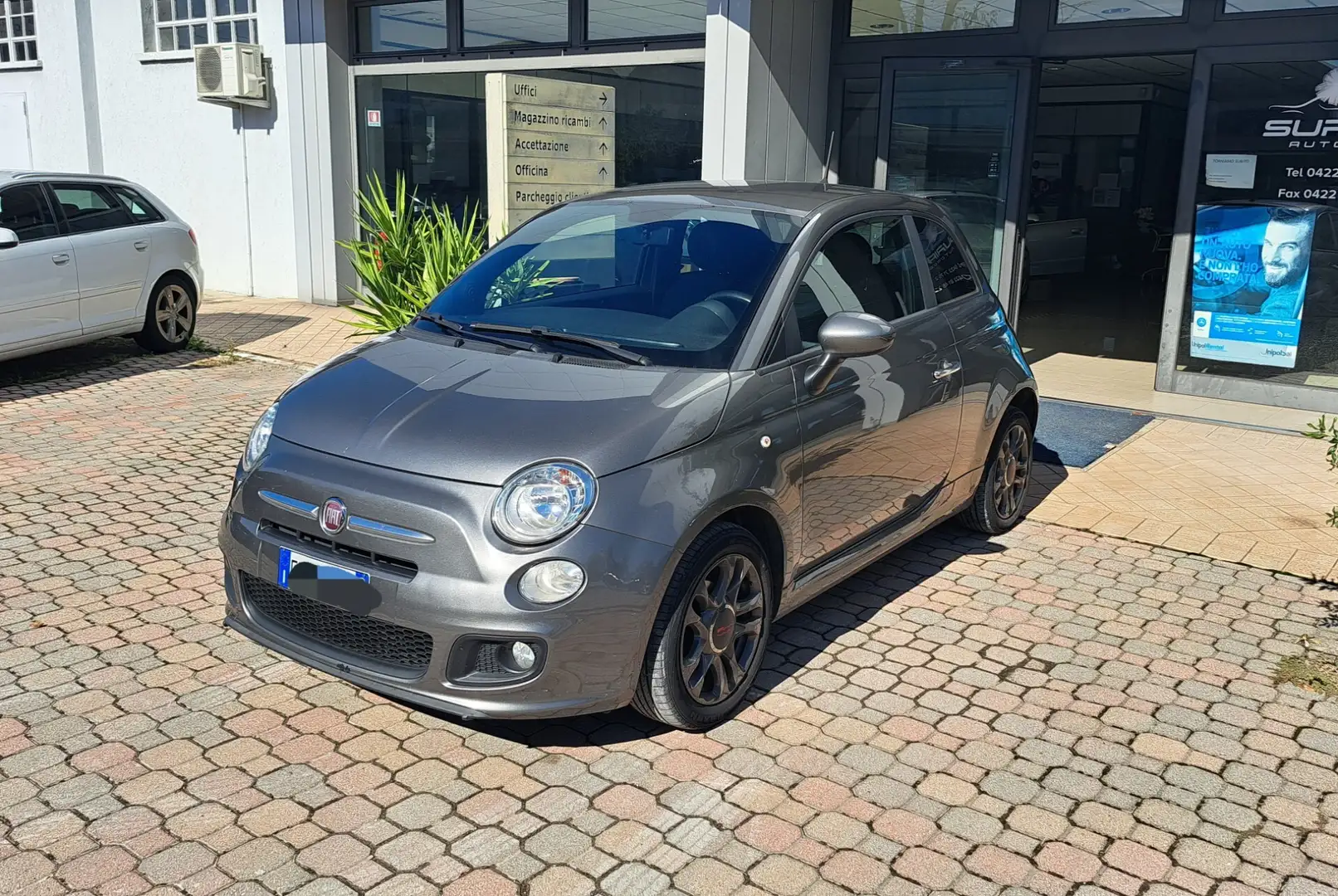 Fiat 500 500 1.2 Sport OK NEO PATENTATI Grigio - 2