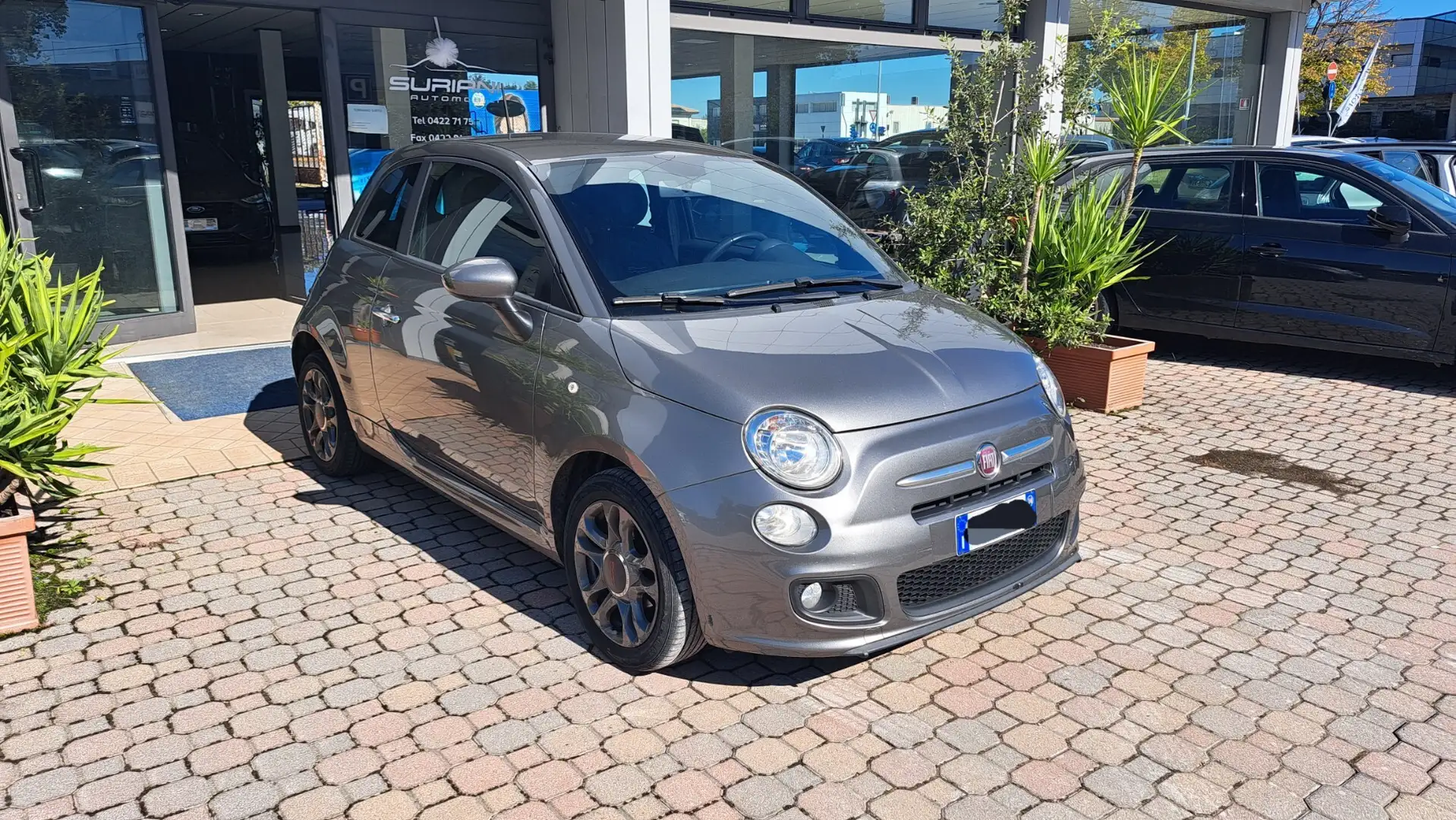 Fiat 500 500 1.2 Sport OK NEO PATENTATI Grigio - 1