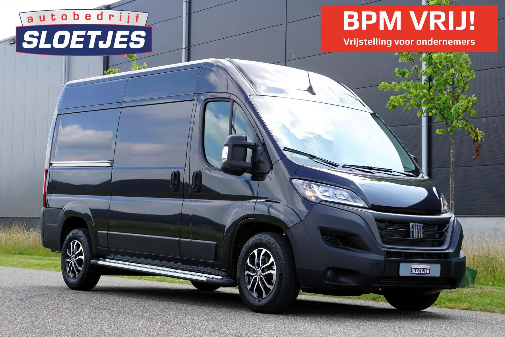 Fiat Ducato 35H HD 2.2 MultiJet L2H2 Heavy |Trekhaak |3000 KG Zwart - 1