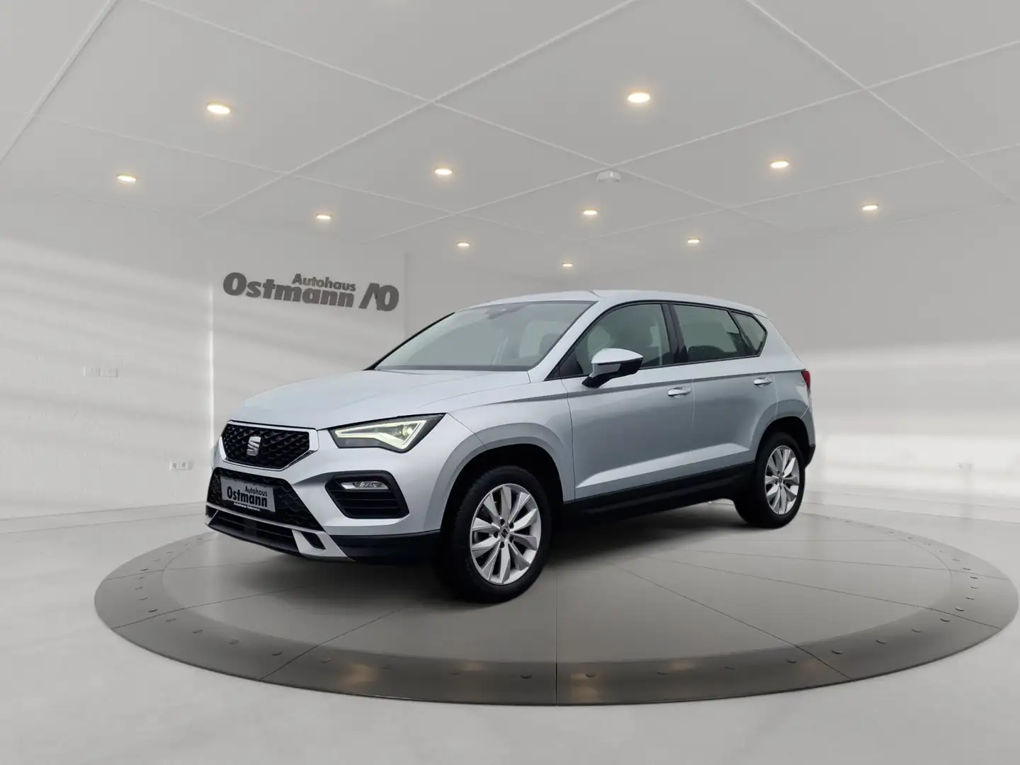 SEAT Ateca 1.5 TSI ACT Style 2xKlima AHK Facelift LED Silber - 2
