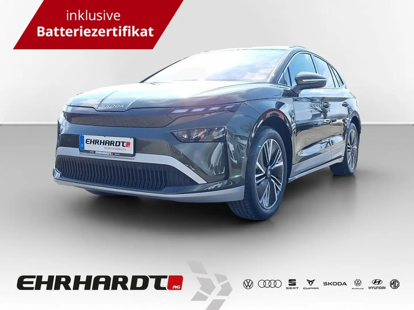 Skoda Enyaq 60 AHK*MATRIX*NAV*SHZ*ACC*PDC*360°*EL.SITZ+HECK... Grün - 1