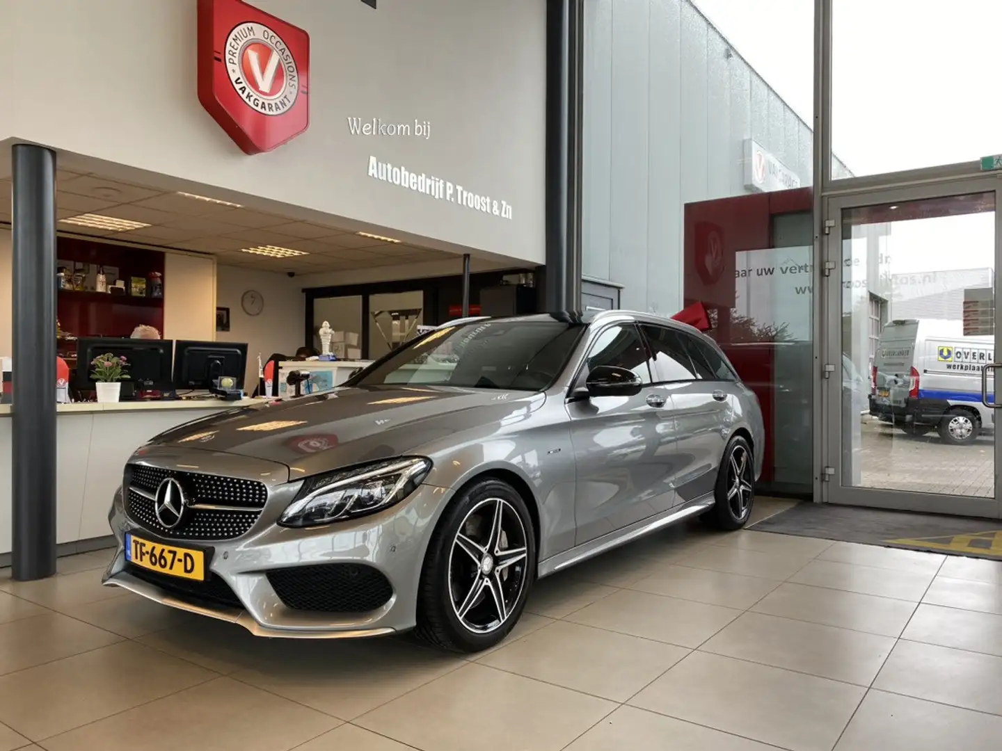 Mercedes-Benz C 450 Estate AMG 4MATIC,4x4,367Pk,Automaat,Panoramadak,H Gris - 1