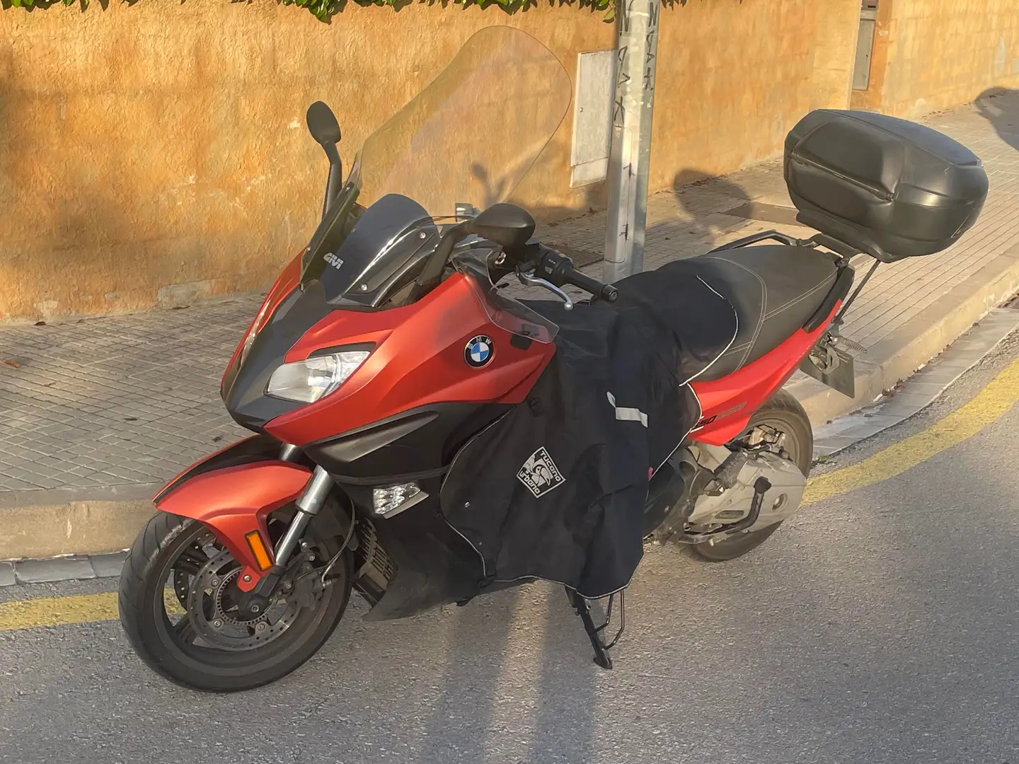 BMW C 650 Sport Akrapovik Naranja - 1