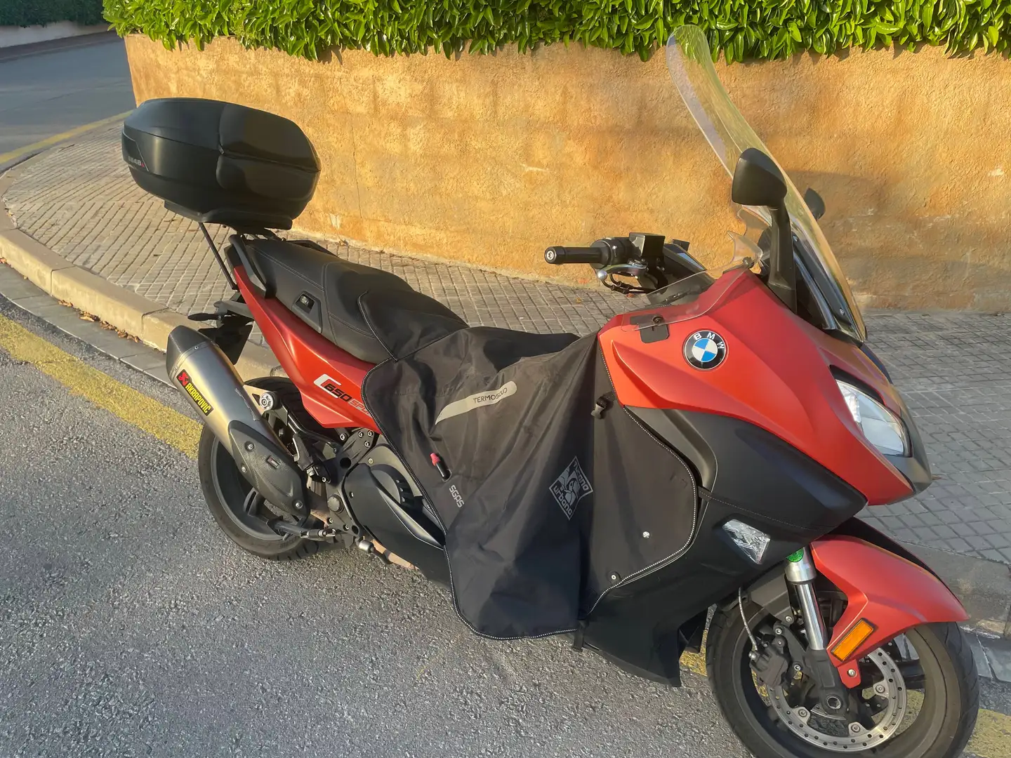 BMW C 650 Sport Akrapovik Naranja - 2