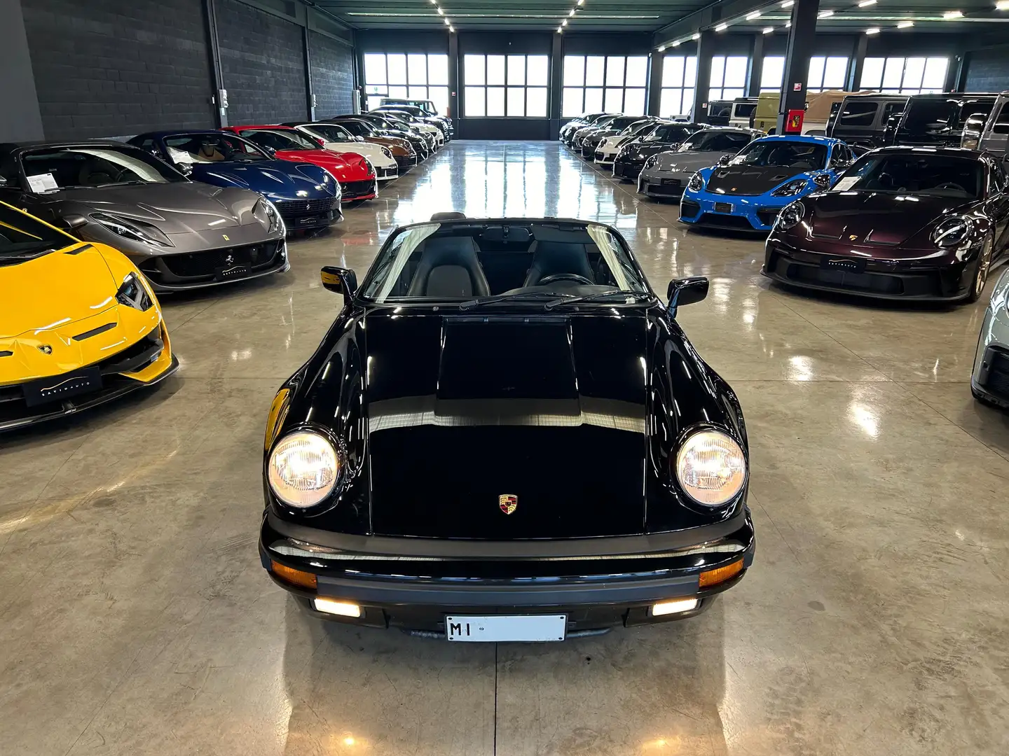 Porsche 911 Speedster (964) Turbo Look - Da collezione Чорний - 2