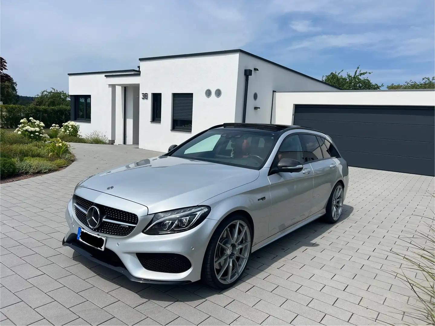 Mercedes-Benz C 43 AMG 4Matic T 9G-TRONIC Plateado - 1