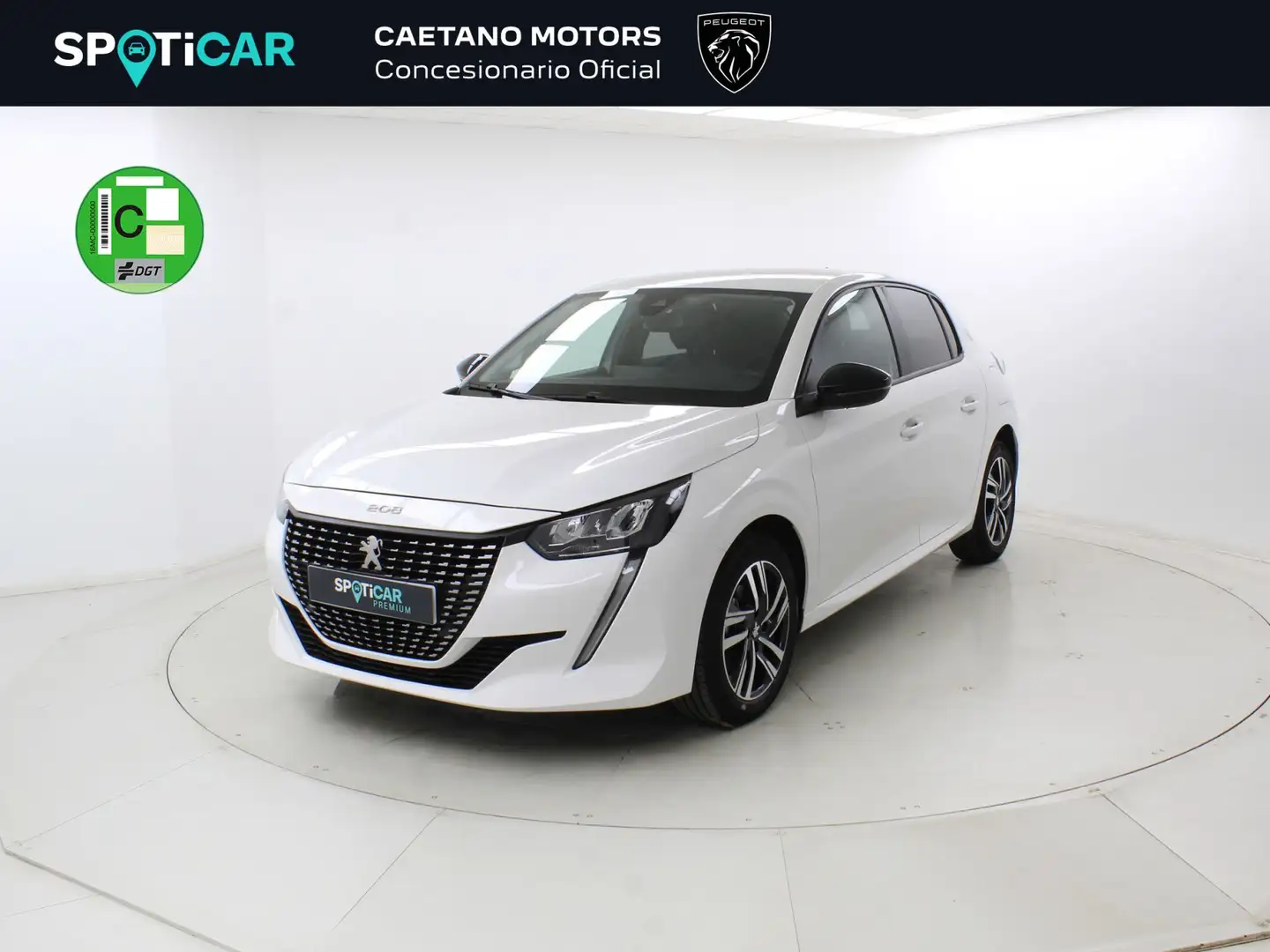 Peugeot 208 1.6BlueHDi Allure 100 Blanco - 1