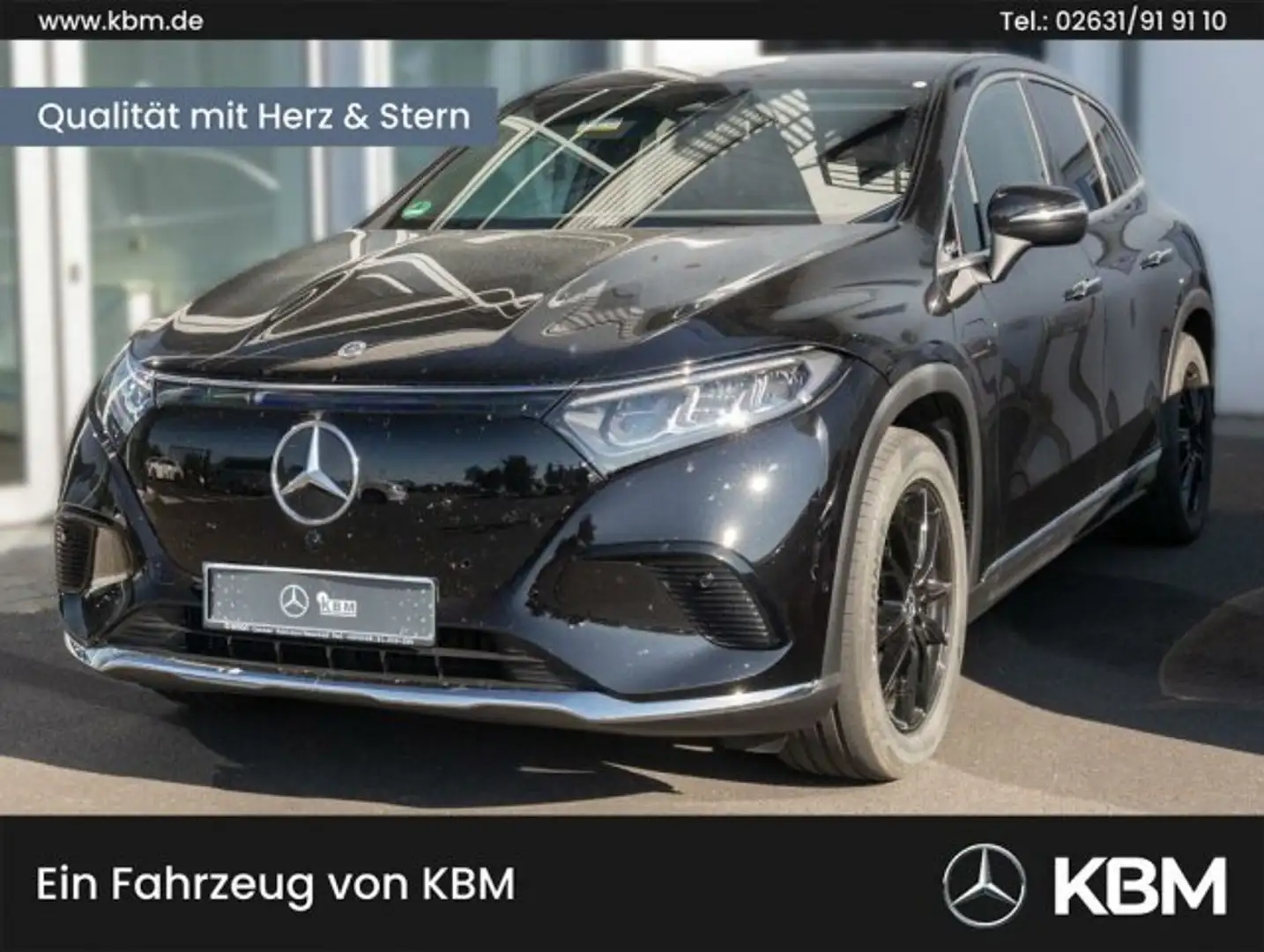 Mercedes-Benz EQS EQS 450 4MATIC SUV 7-SEAT°PANORAMA°AHK°KEYL°MBUX Schwarz - 1